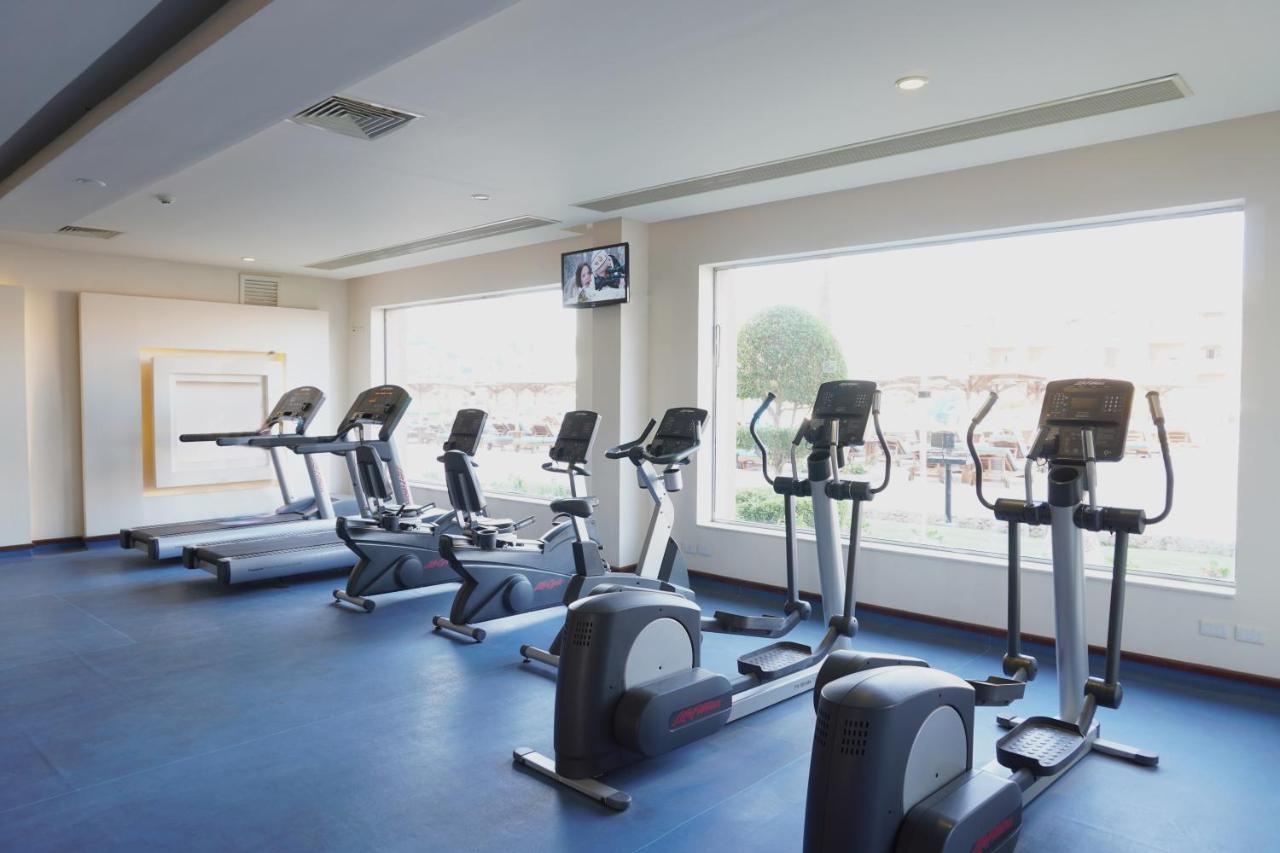 Charmillion Club Aquapark Hotell Sharm el-Sheikh Exteriör bild Elliptical cross trainers
