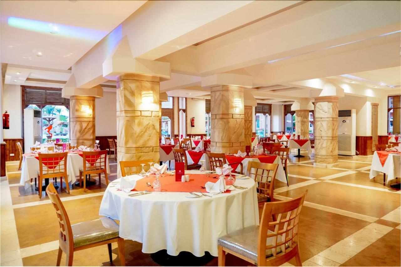 Charmillion Club Aquapark Hotell Sharm el-Sheikh Exteriör bild The restaurant
