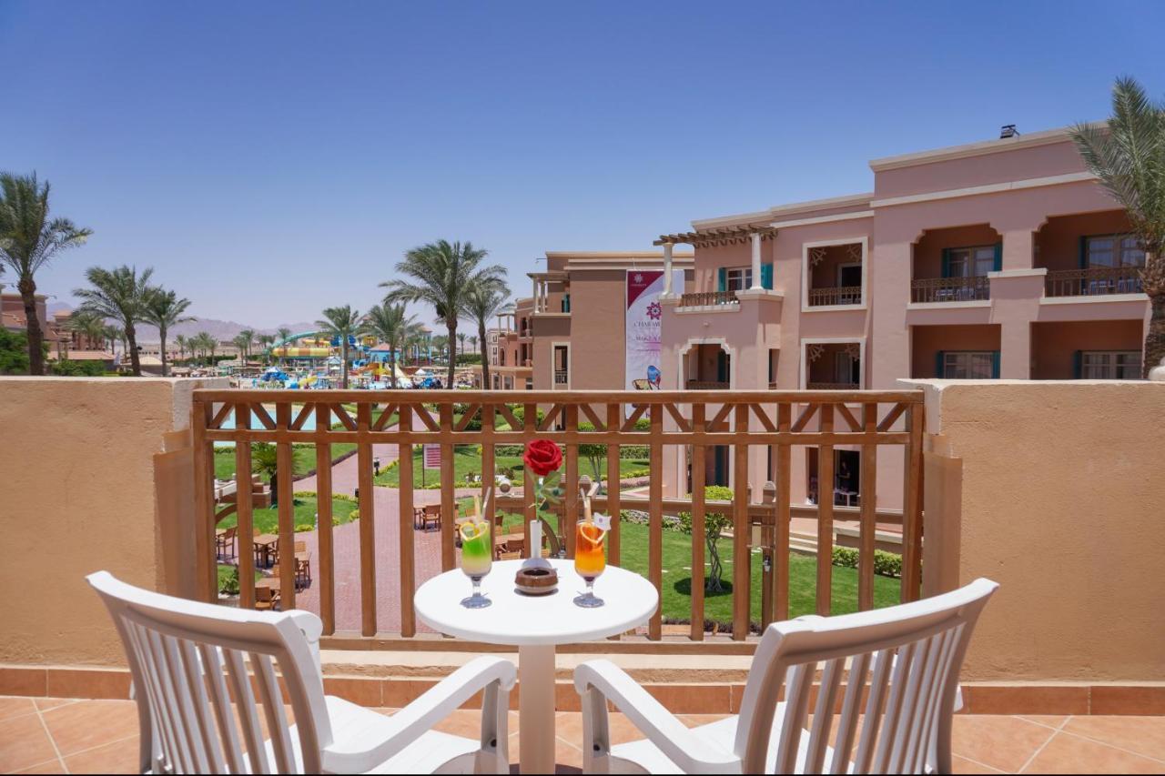 Charmillion Club Aquapark Hotell Sharm el-Sheikh Exteriör bild View from a balcony