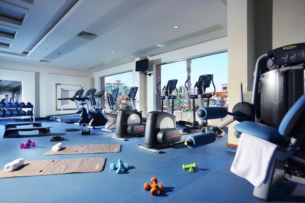 Charmillion Club Aquapark Hotell Sharm el-Sheikh Exteriör bild The gym at the hotel
