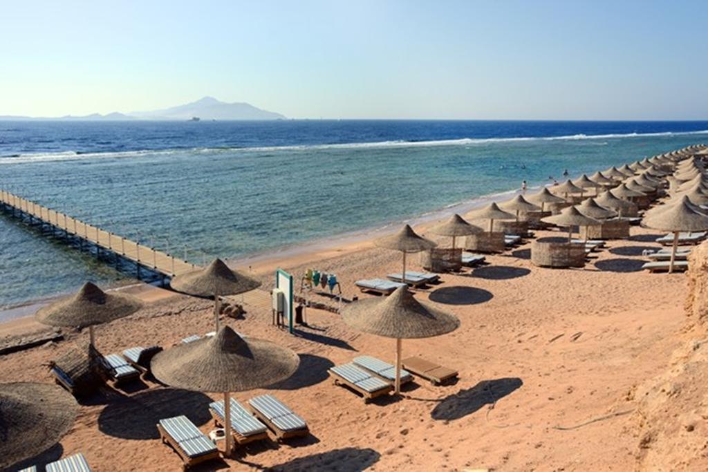Charmillion Club Aquapark Hotell Sharm el-Sheikh Exteriör bild Beach at the Red Sea